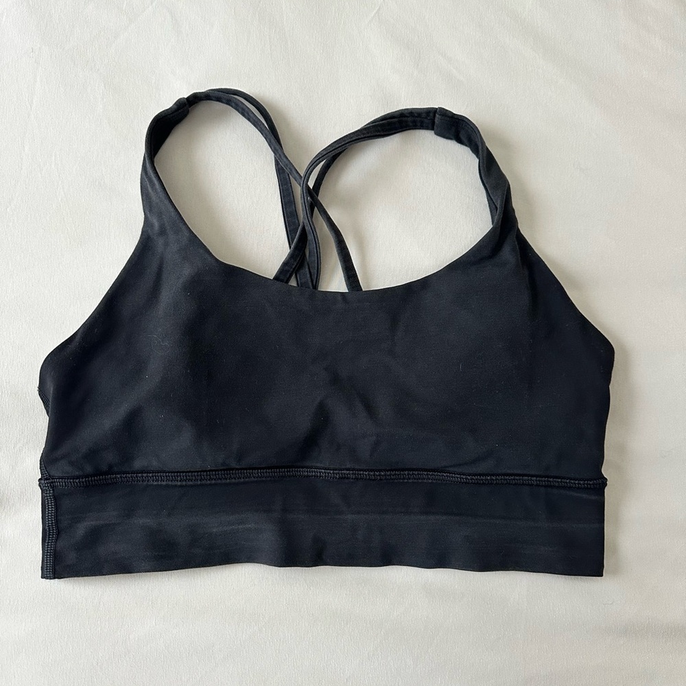 Lululemon Black Racerback Sports Bra
